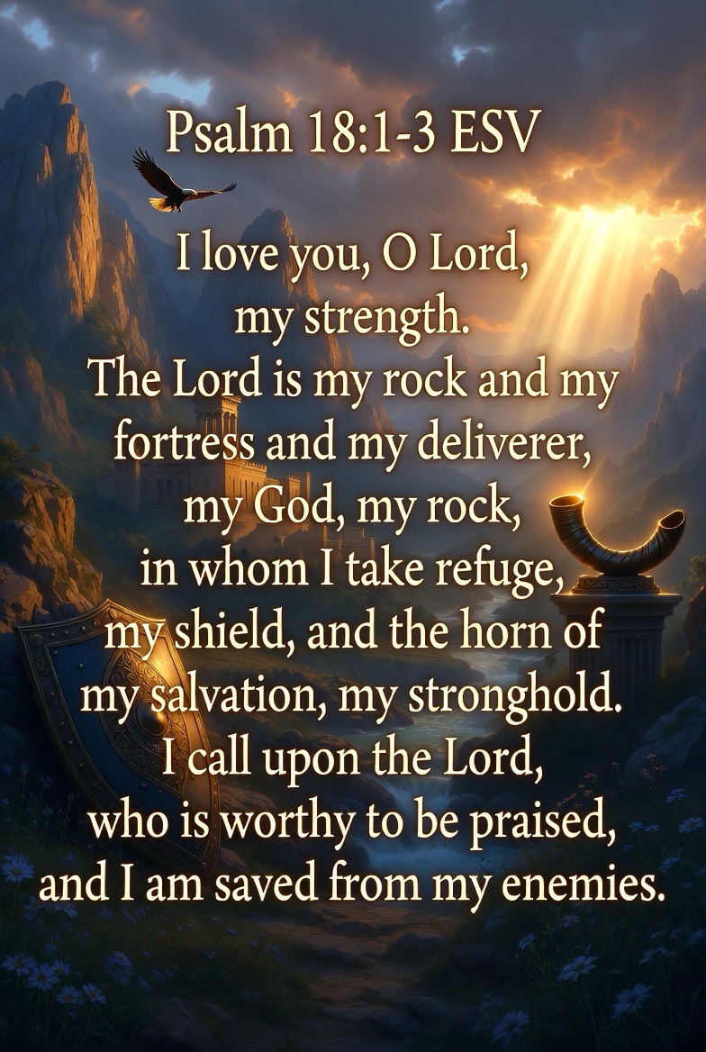 The Lord is my&nbsp;rock…